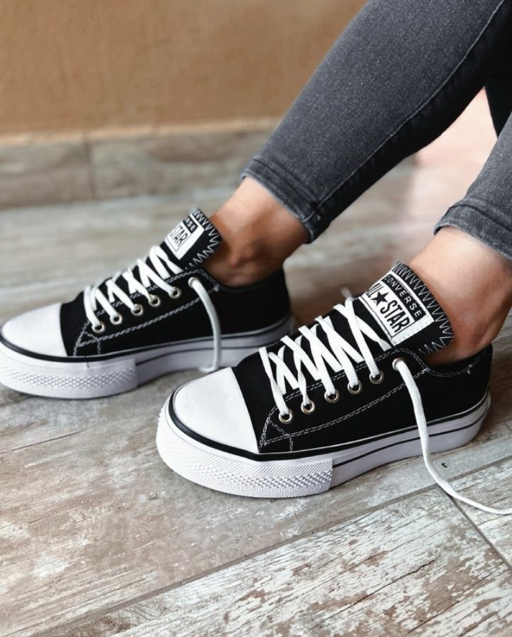 Converse lona Plataforma Comprar en Juanapatos