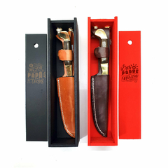 Cuchillo 11cm Grabado Acero Inox.440 con Vaina PERSONALIZADO - Dia Del PADRE - comprar online