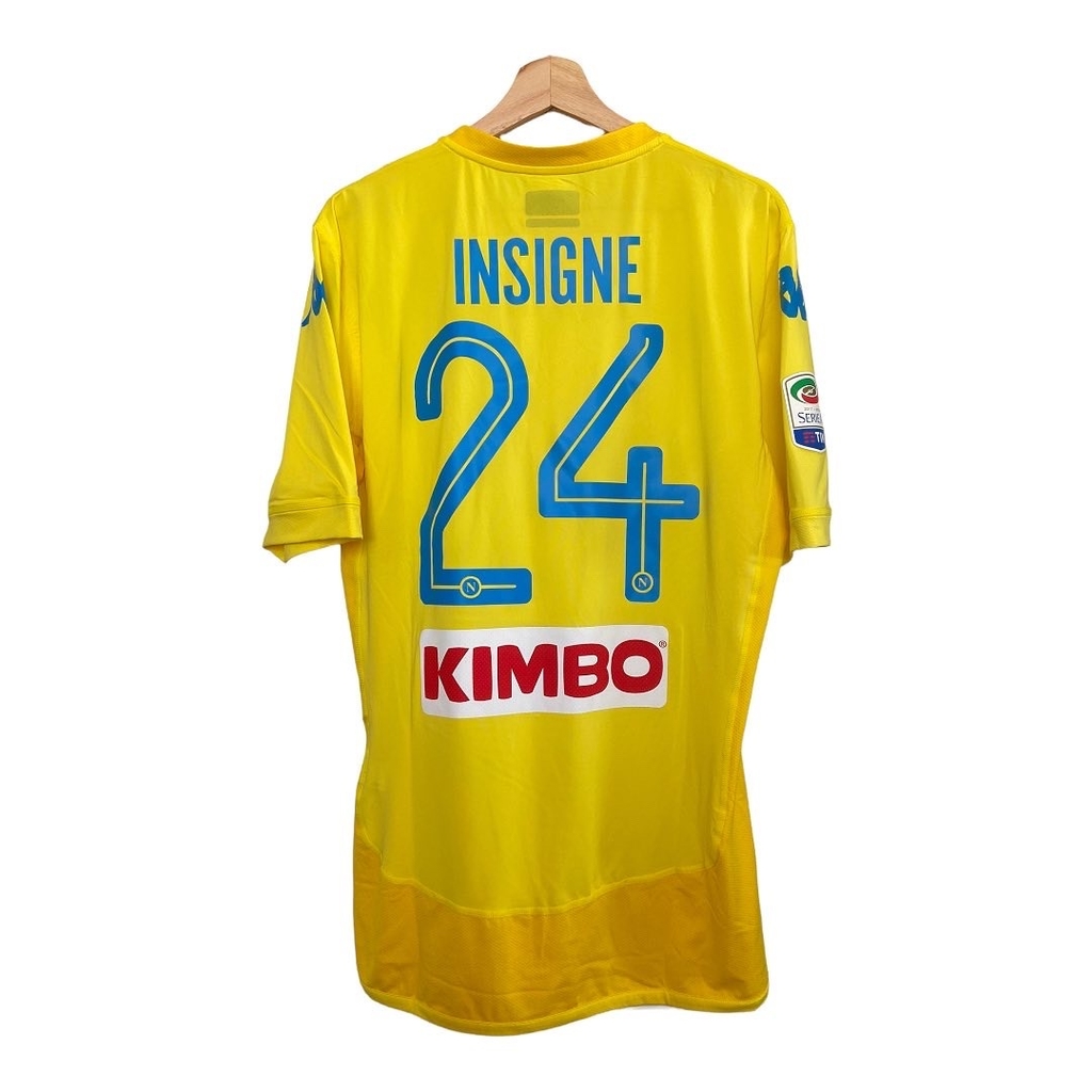 Napoli 2017 2018 visitante Lorenzo Insigne version jugador