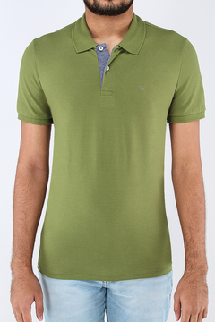 Camisa Polo Slim Original Ogochi- VERDE.