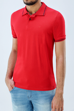 Camisa Polo Slim Original Ogochi- RED.