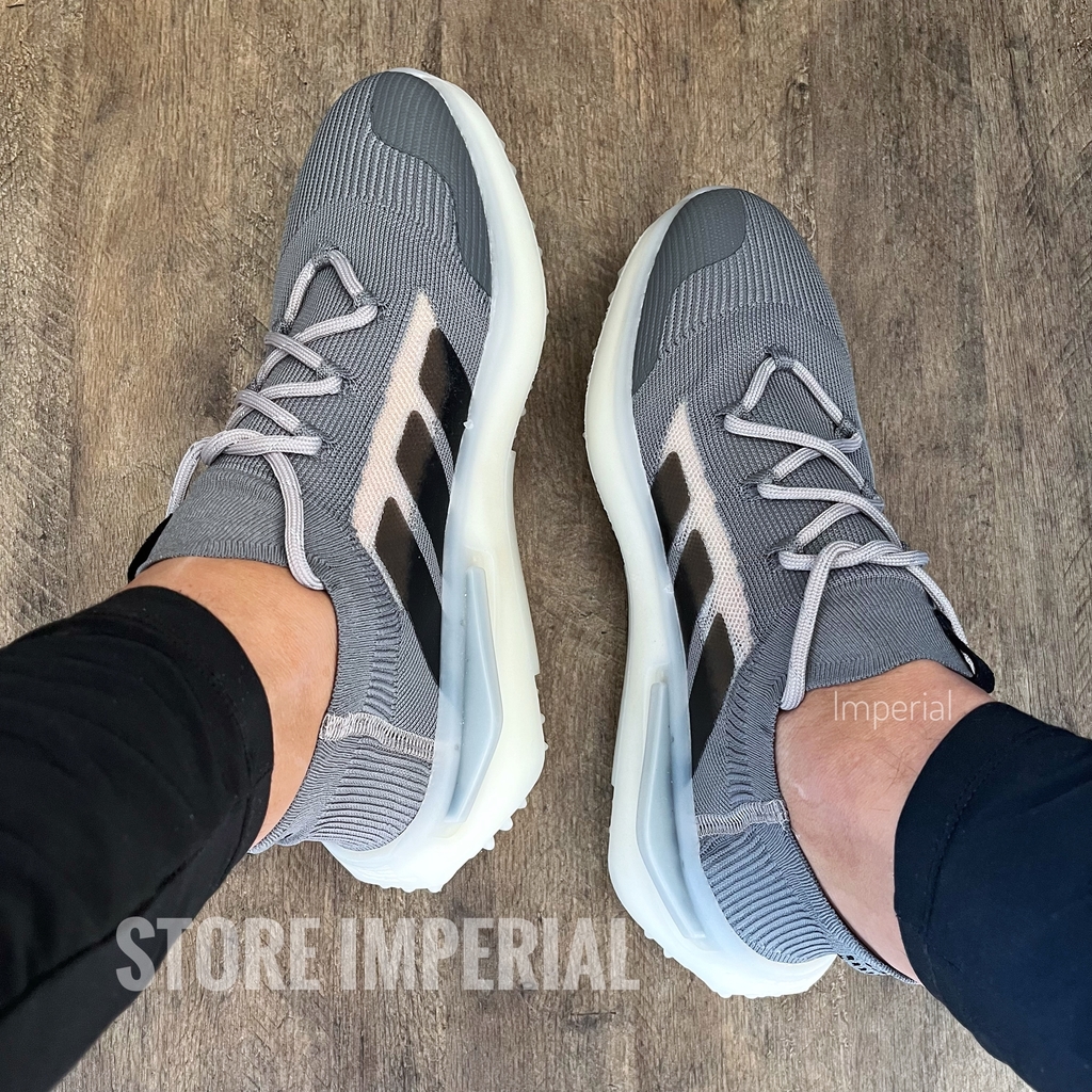 Adidas nmd clearance cinza e vermelho