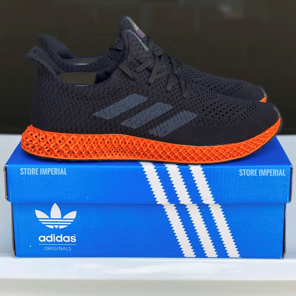 Futurecraft 4d Preto laranja Store Imperial