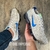 Vapormax 3.0 Bege Logo Azul