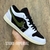 Air Jordan 1 Low - Branco/Preto/Verde musgo