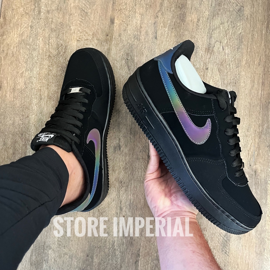 Air Force Preto Logo colorido Store Imperial