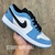 Air Jordan 1 Low - Branco/Azul claro