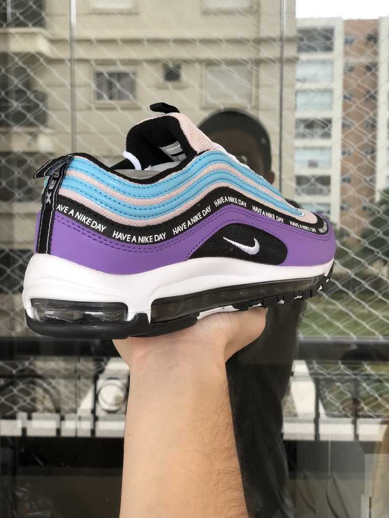 Air Max 97 Roxo C/Preto detalhado - Store Imperial