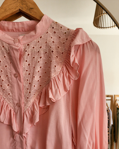 CAMISA BRODERI PINK - comprar online