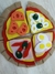 Juego Juguete Infantil Comida Cocina Tela Pizza Con Capas