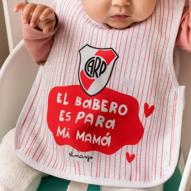 Babero Baberos Pecheras Bebes De Tela Impermeable