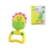 Sonajero Mordillo Sensorial Bebe Sun Flower Flor +3 Meses