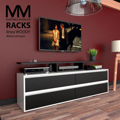 Mueble Para Tv Rack Living Moderno 130 - Muebles Juligon