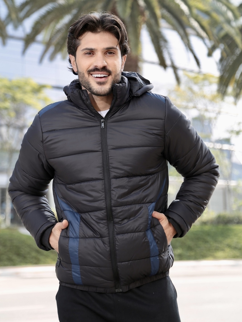 Jaqueta Puffer Bobojaco Masculina de Inverno