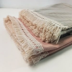 VH Fabrics Cubrecama Twin Tussor C/Flecos (CUB100VH)