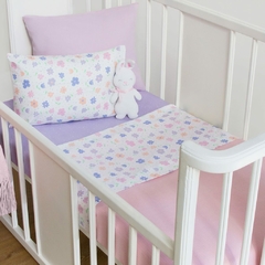 Arcoiris Baby Sabanas Cuna (SABC00AR) - Blanco Tiza