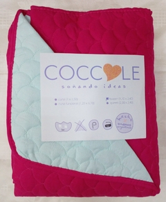 Coccole Quilt Reversible 1½ (CUB101CC) - Blanco Tiza