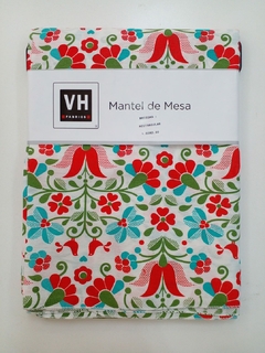 VH Fabrics Mantel Algodón Estampado 2.00 (MA200VH) - Blanco Tiza