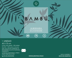 BT Home Almohada Bambu C/Faja 70x40cm. (AL02FB)