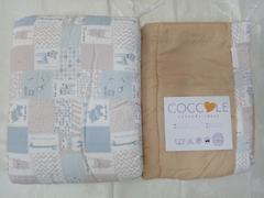 Coccole Acolchado Cuna C/Chichonera Pique Patchwork (ACOC03CC)