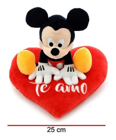 Phi Phi Mickey Sentado Sobre Corazon 20cm (PEL10PP)