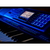 Kit Teclado Musical Arranjador Casio Mz X500 Azul - Midi/usb - Tela Touch + Suporte Em X + Capa