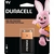Bateria Duracell 9V Alcalina MN1604 Caixa c/12 baterias