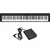 Imagem do Kit Piano Digital Casio CDP-S110 Bk 88 Teclas + Capa + Suporte X