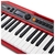 Imagem do Kit Teclado Musical CASIOTONE CT-S200 CASIO Vermelho Aplicativo Chordana Play + Capa