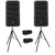 kit-caixas-de-som-electro-voice-zlx-15p-com-tripés-e-cabo