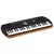 Teclado Infantil Casio Sa-76 Laranja - 44 Miniteclas - 8 Polifonias