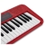 Imagem do Teclado Musical CASIOTONE CT-S200 CASIO Vermelho 61 Teclas Aplicativo Chordana Play