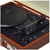 Vitrola Raveo Sonetto Chrome Marrom Toca Disco Bluetooth Gravação USB - comprar online