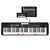 Teclado Musical CASIOTONE LK-S250 CASIO Preto 61 Teclas Iluminadas APP Chordana Play na internet