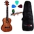 Kit Ukulele Tenor SU25M Shelby + Capa + Afinador + Palhetas