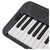 Imagem do Kit Teclado Musical CASIOTONE CT-S300 Preto APP Chordana Play + Fone + Suporte X