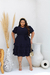 Imagem do Vestido Plus size Violeta azul marinho