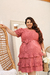 Vestido Plus size Violeta rose - comprar online