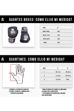 GUANTES DE BOX ARG 3 ESTRELLAS - Bronx Boxing