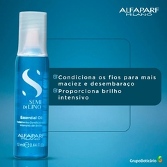 Alfaparf Semi Di Lino Sublime Essential Oil - Ampola Capilar 12x13ml - comprar online
