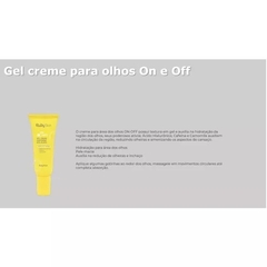 Gel Creme Contorno Dos Olhos Ruby Skin On + Off Ruby Rose - Super Vaidosa Makes e Imports