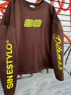 Sudadera 90 dilemas boxy fit - comprar en línea