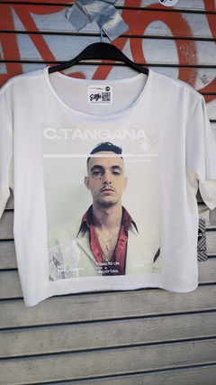 Playera Crop Música C.Tangana - comprar en línea