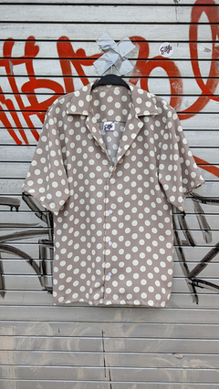 Camisa Polka gris