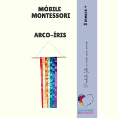 Móbile ARCO-ÍRIS Montessori