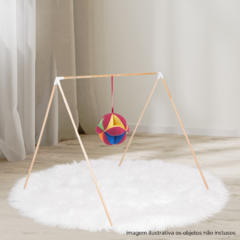 Cavalete de Atividades Montessori Baby Gym para Bebês