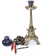 Narguile com mangueira duplo, Torre Eiffel - comprar online