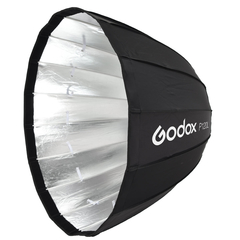 Softbox Parabolic Godox De 1,20 Mts Con Aro Adaptador