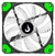 Kit 4 Cooler Fan Wind Led Verde Rise Mode RM-WN-01-BG na internet