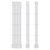 KIT 3 CABO SLEEVED FULL WHITE EXTENSOR 1X24P 1X4+4P 1X6+2P